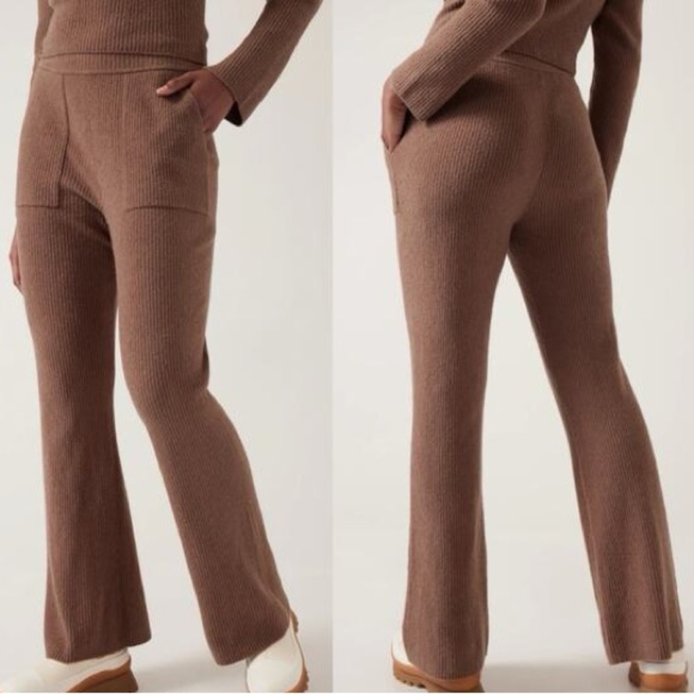 Athelta Felicity Cozy Pant in Rustic Beige